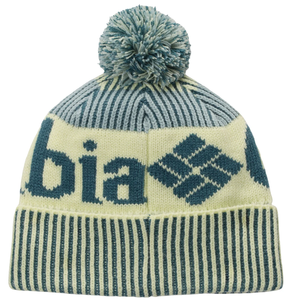 COLUMBIA YOUTH POLAR POWDER III EVERBLUE / CRUSHED BLUE / CITRON HAZE  - Beanie