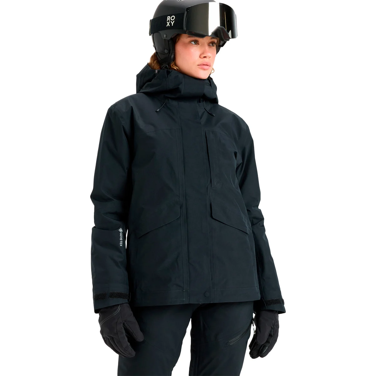 ROXY GORE-TEX STORMDAY BLACK  - Ski jacket