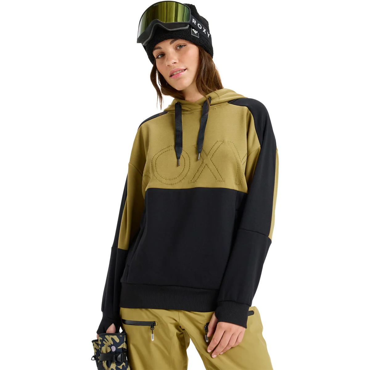 ROXY LIBERTY HOODIE BLACK  - Fleece jacket