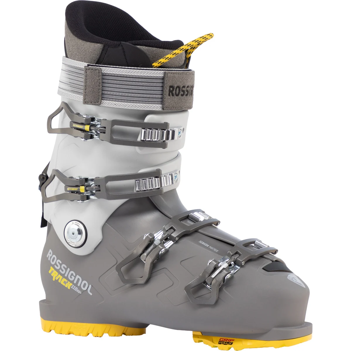 ROSSIGNOL TRACK 110 HV+ GW DARK GREY/ICE GREY  - Alpine ski boots