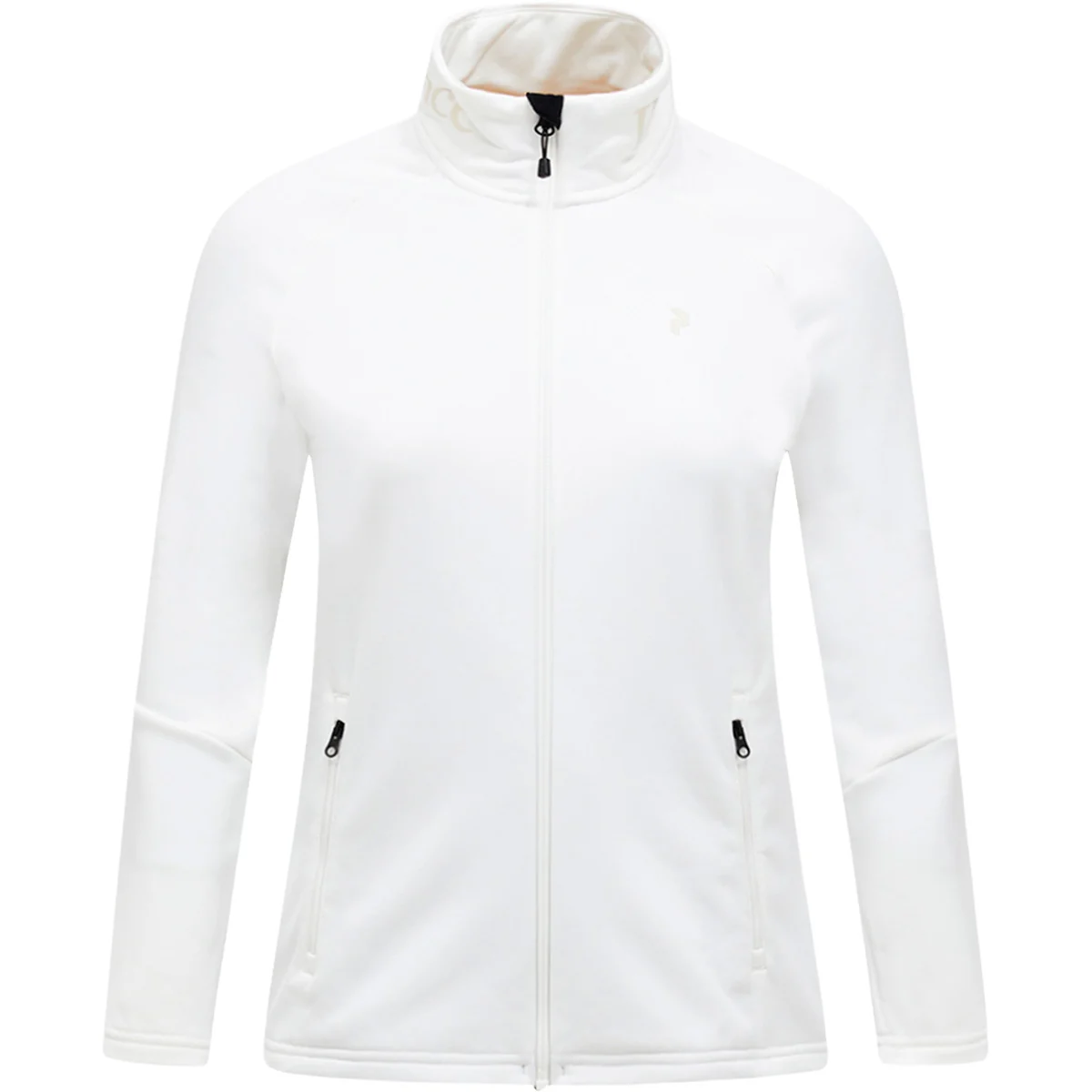 PEAK PERFORMANCE W RIDER ESSENTIALS ZIP JACKET OFFWHITE/OFFWHITE/  - Fleece jacket