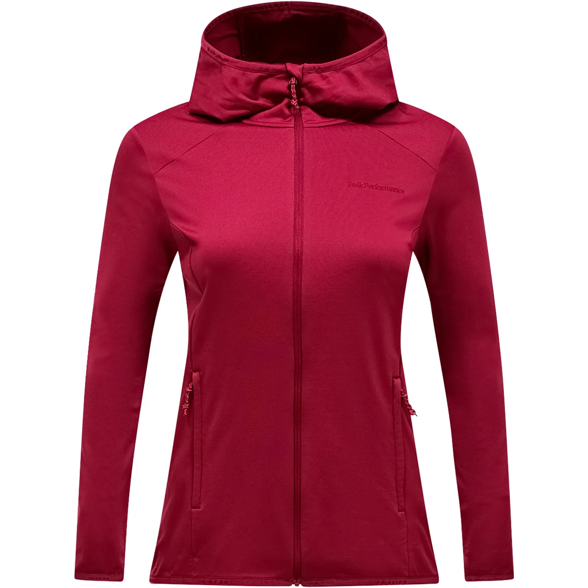 PEAK PERFORMANCE W LIGHT ZIP HOOD VERTICAL ZENITH  - Fleece jacket