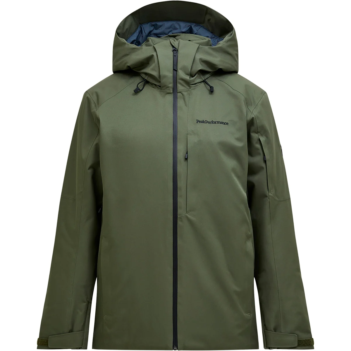 PEAK PERFORMANCE MAROON INSULATED JACKET PINE NEEDLE  - Ski jacket