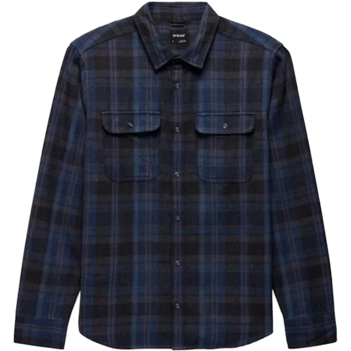 PRANA WESTBROOK FLANNEL SHIRT CAPULET BLUE  - Shirt