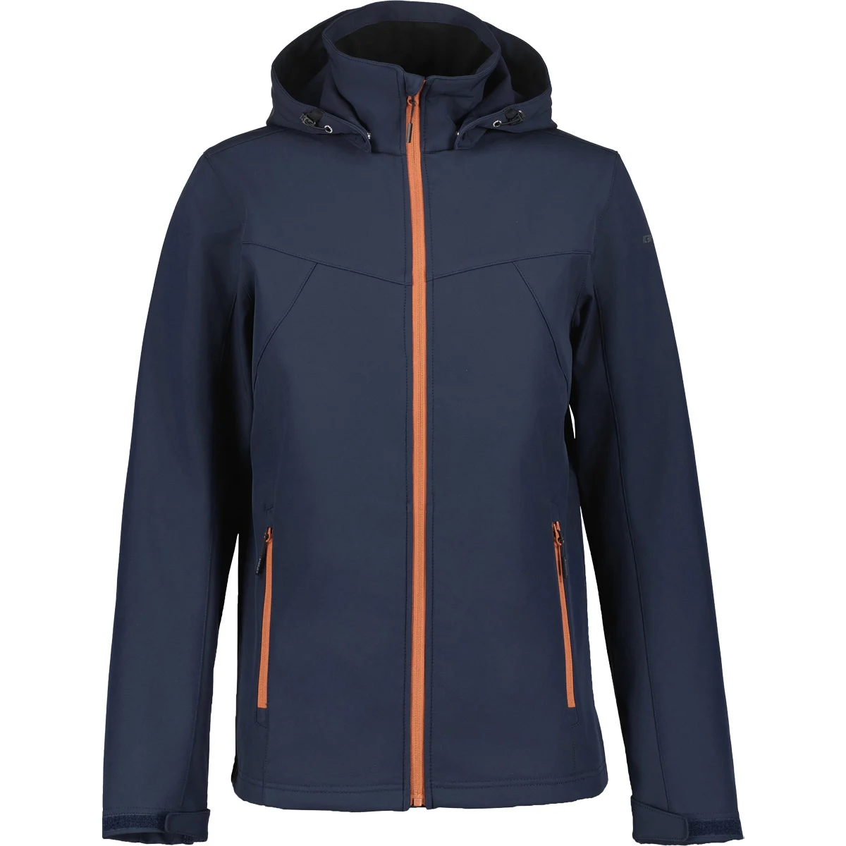 ICEPEAK BRIMFIELD BLEU FONCE  - Softshell hiking jacket