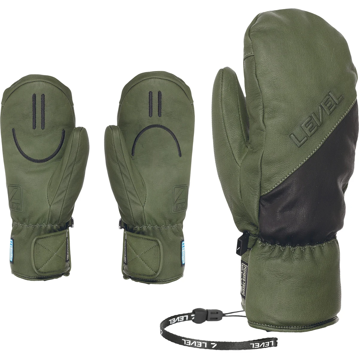 LEVEL DARTH MOUFLE ARGILE  - Ski mittens