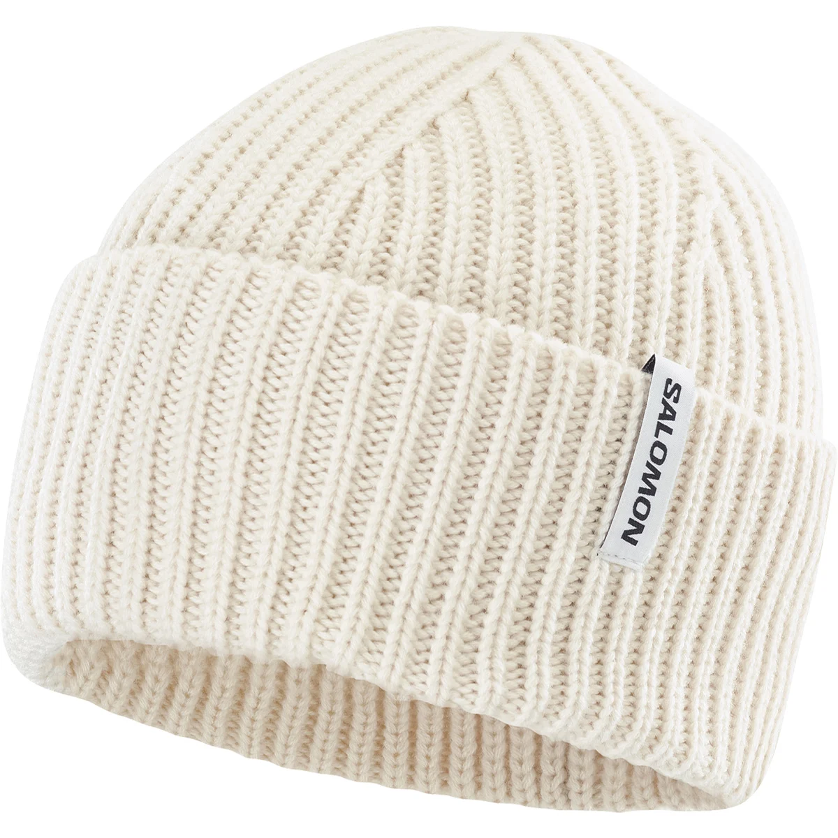SALOMON SNOWBIRD BEANIE U WHISPER WHITE WWT  - Ski beanie