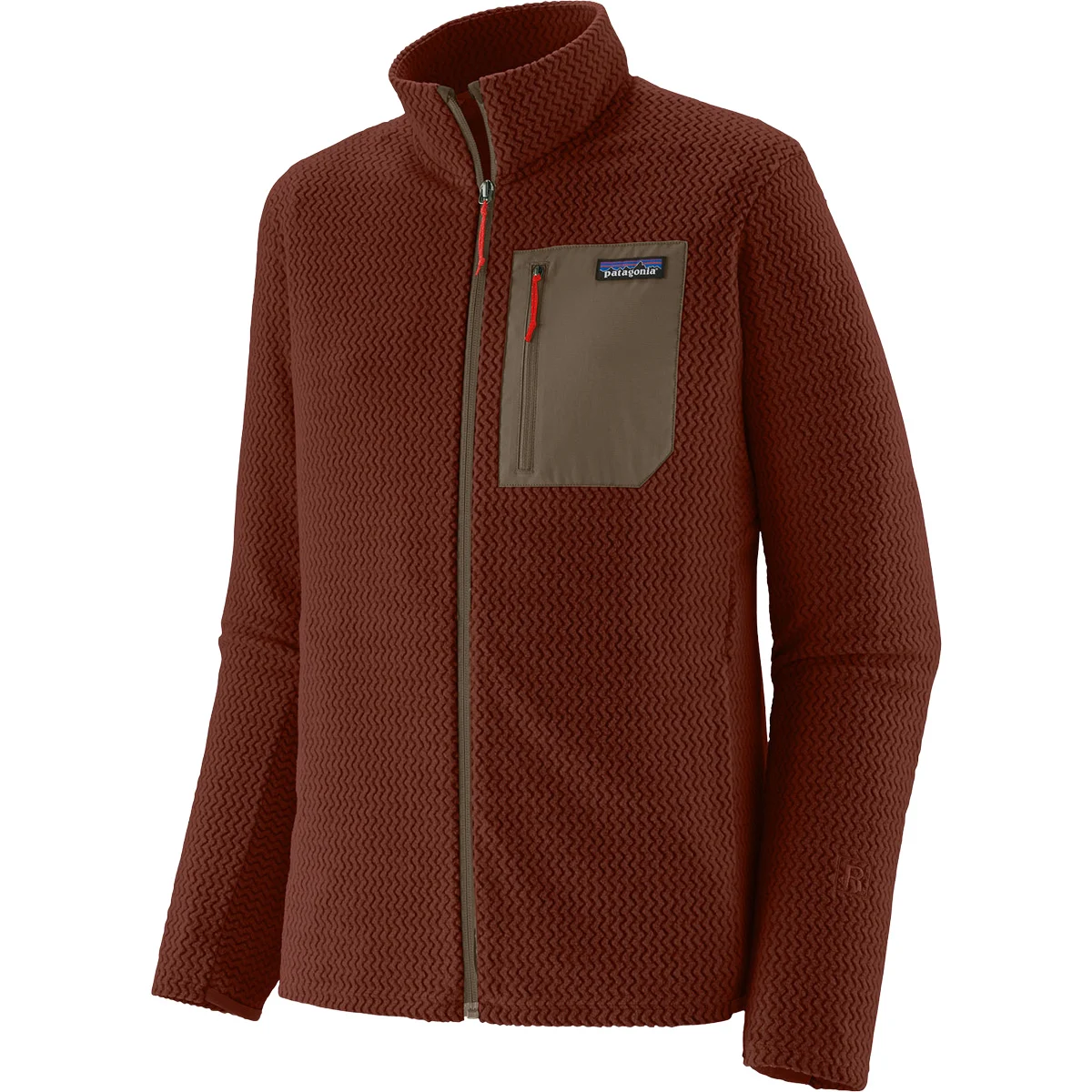 PATAGONIA M'S R1 AIR JACKET DRIED VANILLA  - Hiking fleece jacket