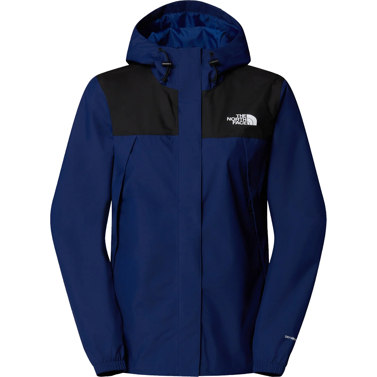 THE NORTH FACE W ANTORA RAIN JACKET ESTATEBL/BLK  - Hiking jacket