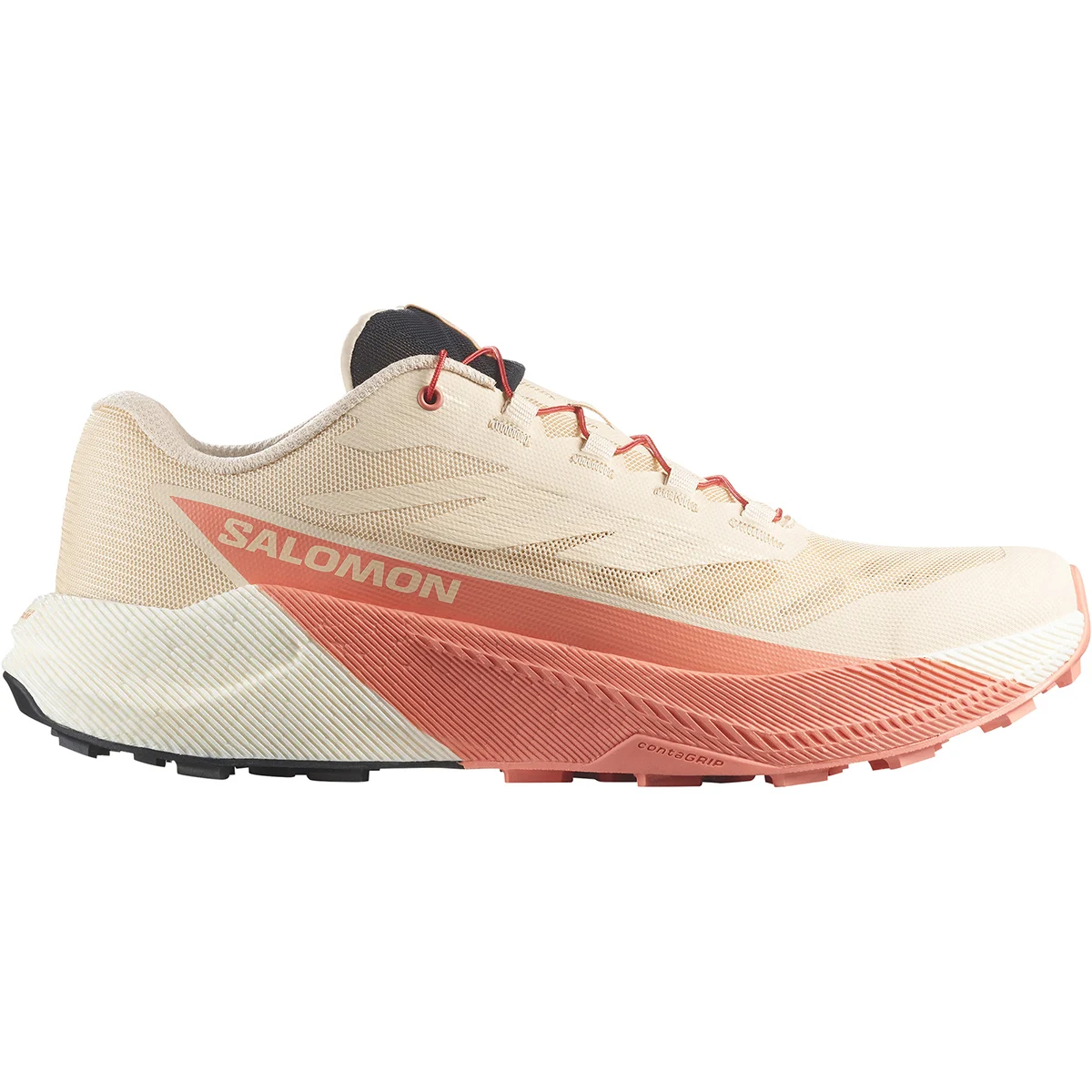SALOMON PULSAR W TENDER PEACH/VANILLA ICE/FUSION CORAL  - Trail running shoes