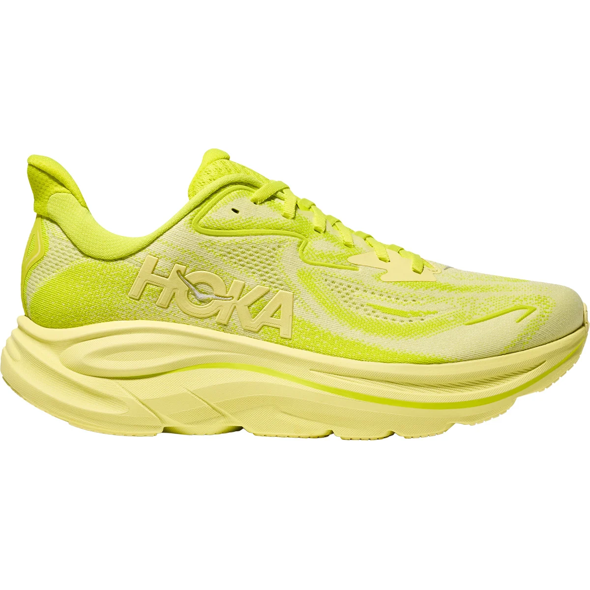 HOKA ONE ONE CLIFTON 10 M NEON HOKA CITRUS/SUNLIGHT  - Running shoe