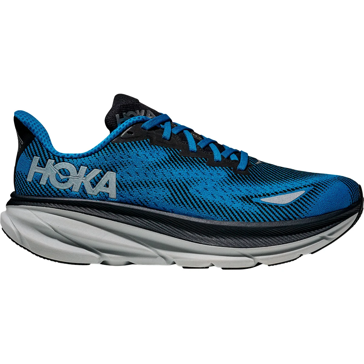 HOKA ONE ONE CLIFTON 9 GTX M BLACK/FOGGY NIGHT  - Running shoe