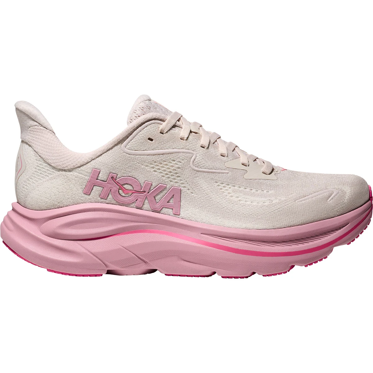 HOKA ONE ONE CLIFTON 10 W ROSE CREAM/DRIED ROSE  - Running shoe
