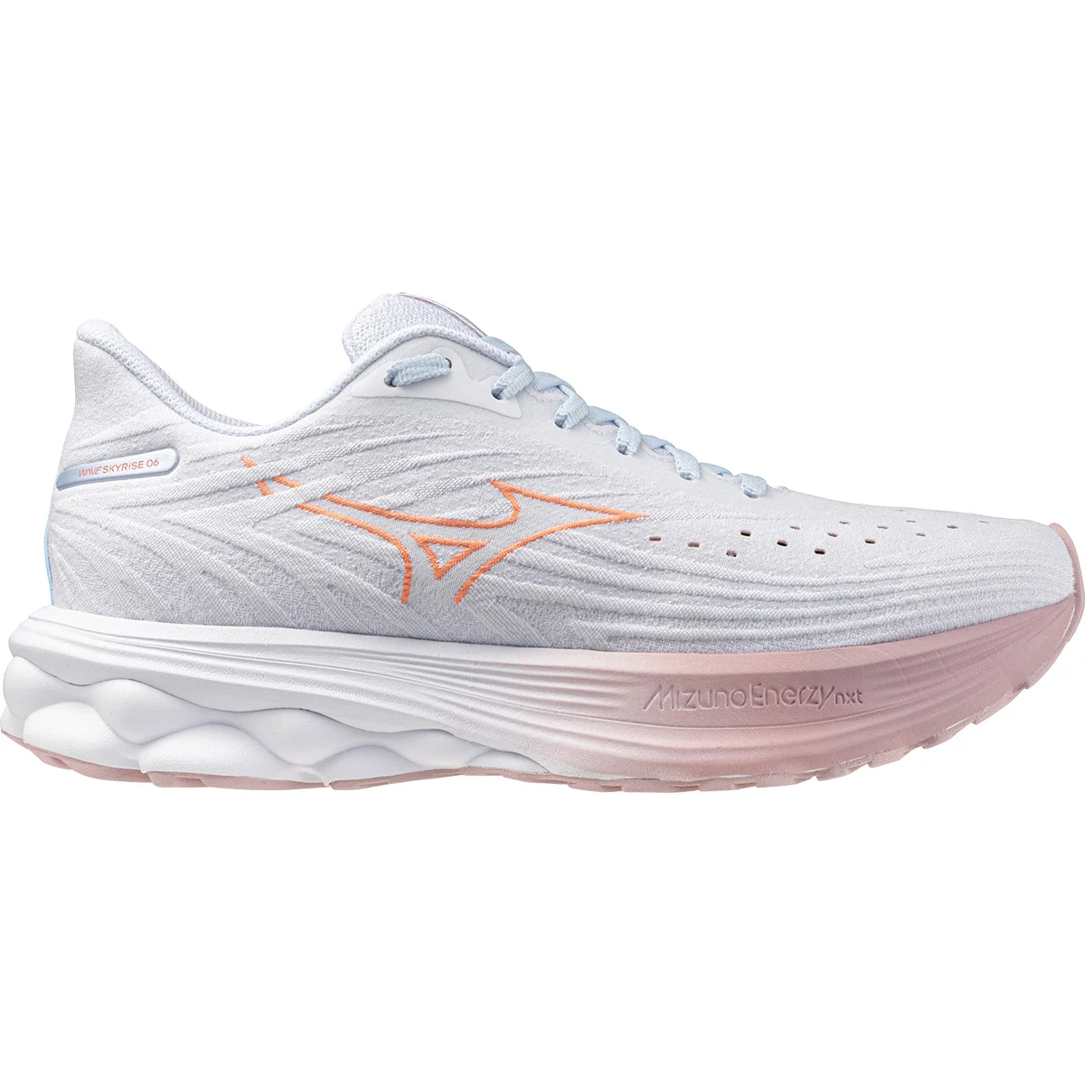 MIZUNO WAVE SKYRISE 6 W NANTUCKET BREEZE/STRIKING CORAL/BLEACHED MAUVE  - Running shoe