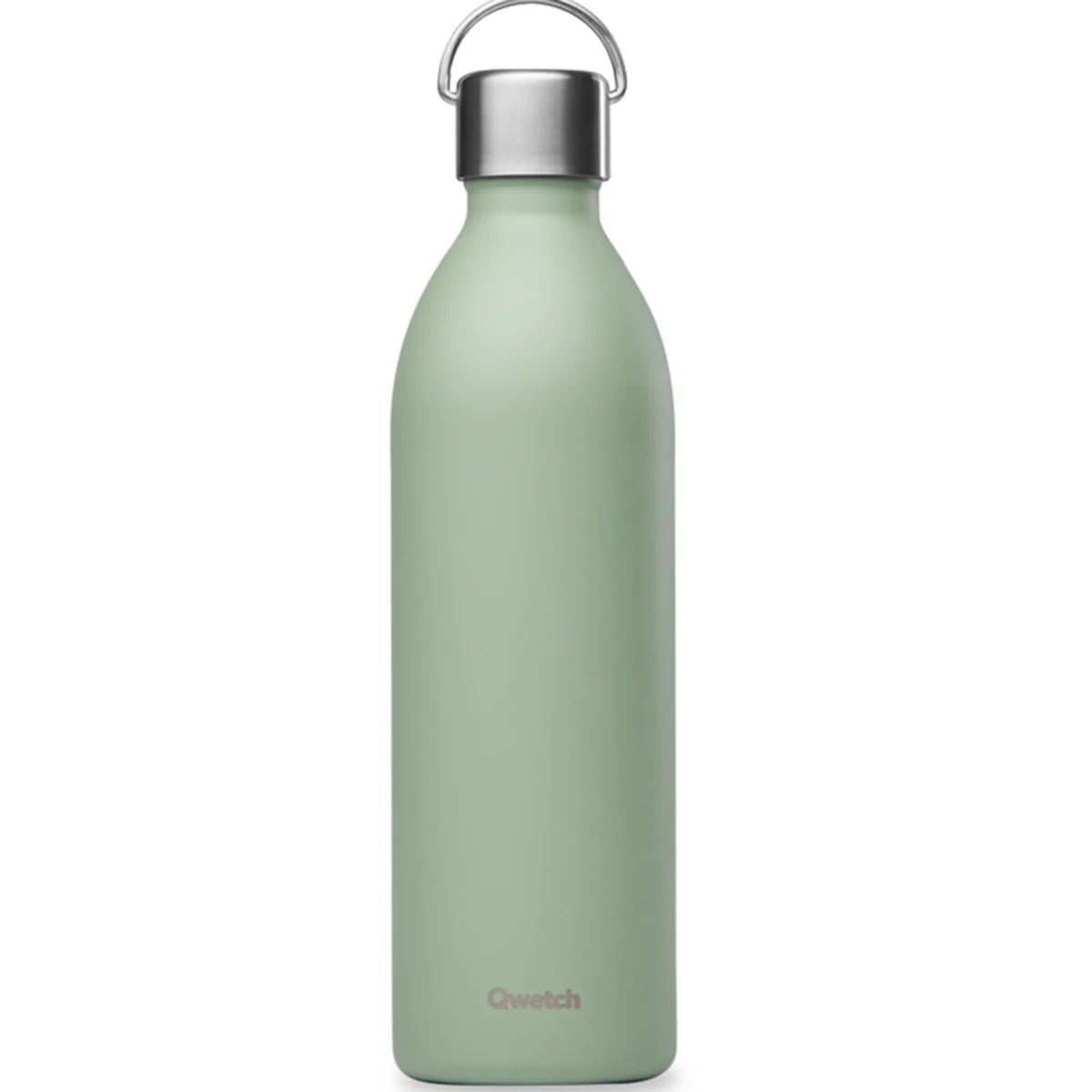 QWETCH ACTIVE INSULATED BOTTLE 1L MATT VERT TILLEUL  - Vacuum bottle