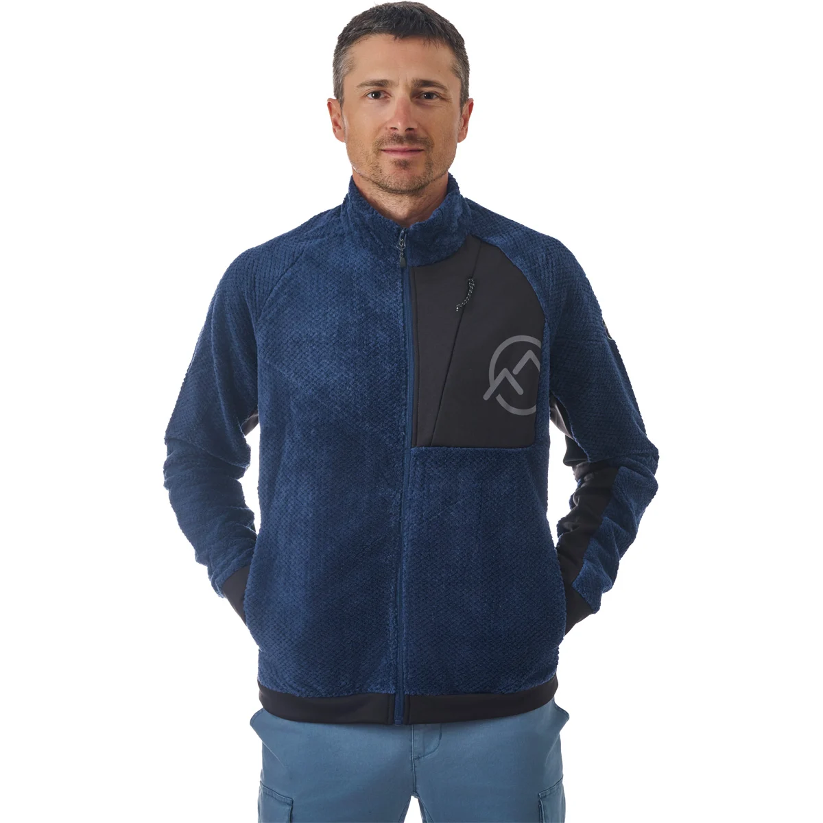 LHOTSE TYLER FLEECE JACKET BLEU INDIGO  - Hiking fleece jacket