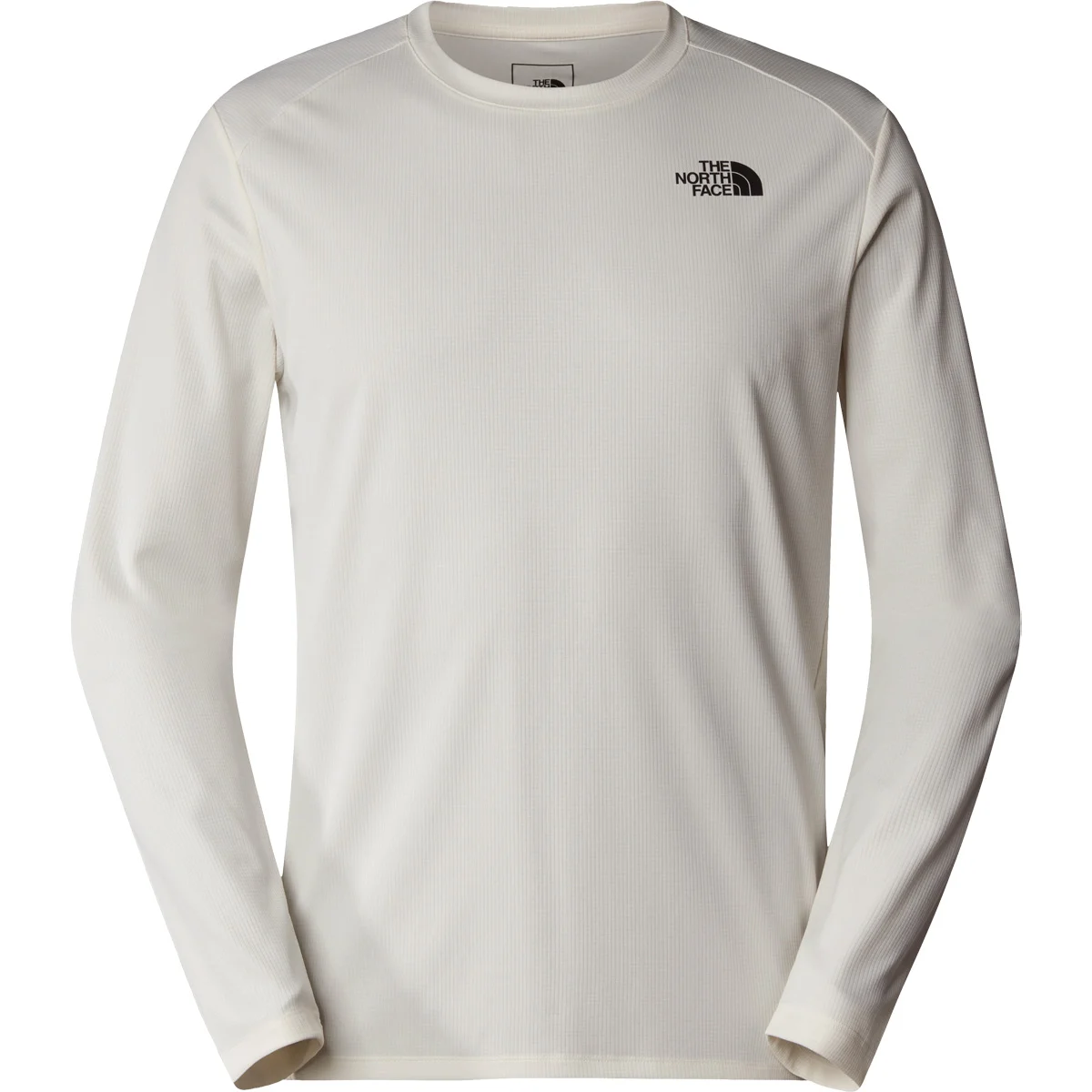 THE NORTH FACE M SHADOW LS WHITE DUNE  - Hiking T-shirt