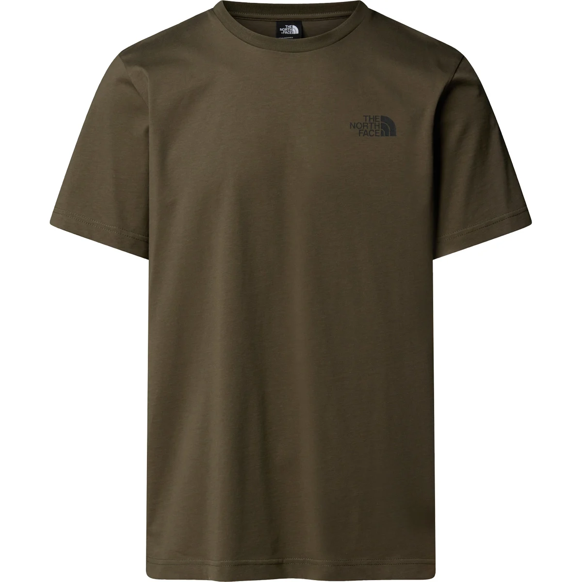 THE NORTH FACE M BOX NSE EDGE OF LIGHT INFILL SS TEE NEW TAUPE GREEN  - T-shirt