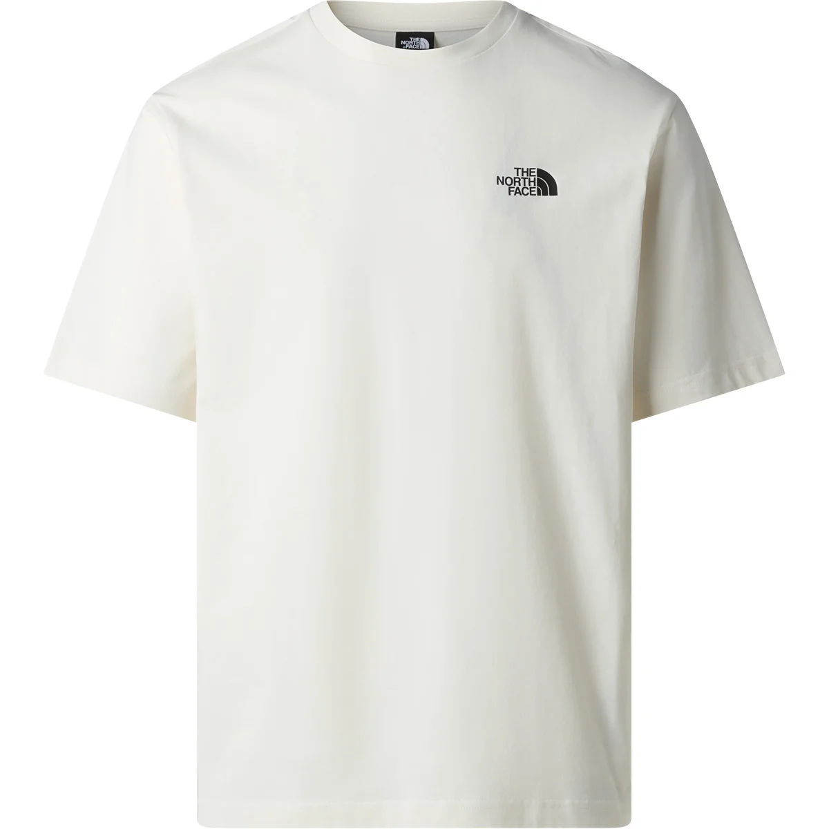 THE NORTH FACE U EXPLORE GEAR RELAXED SS TEE WHITE DUNE  - T-shirt