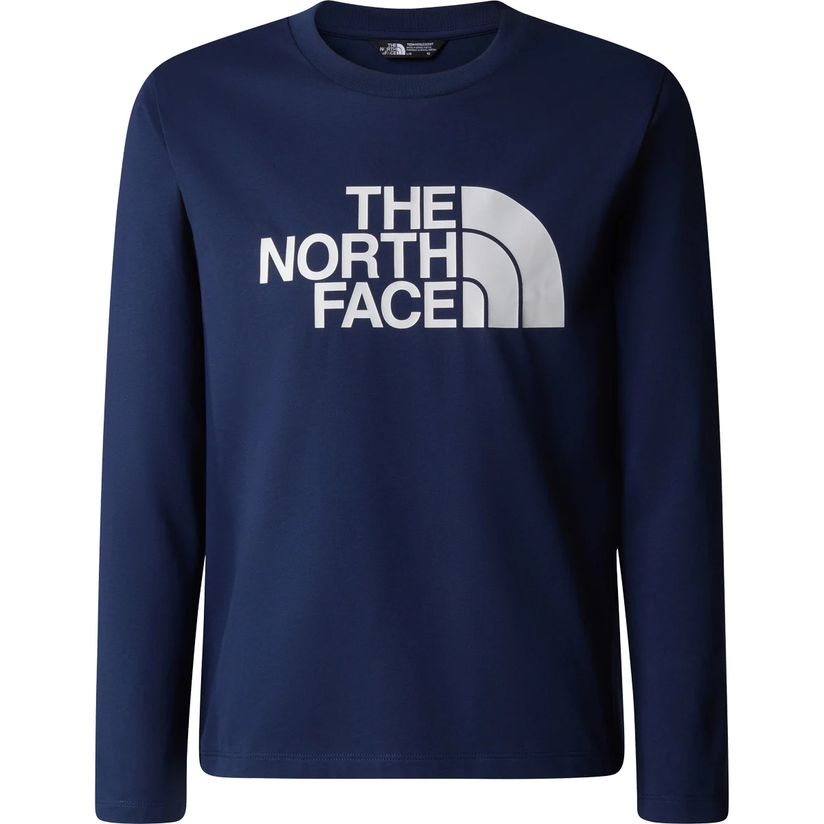 THE NORTH FACE TEEN EASY LS TEE SUMMIT NAVY  - T-shirt