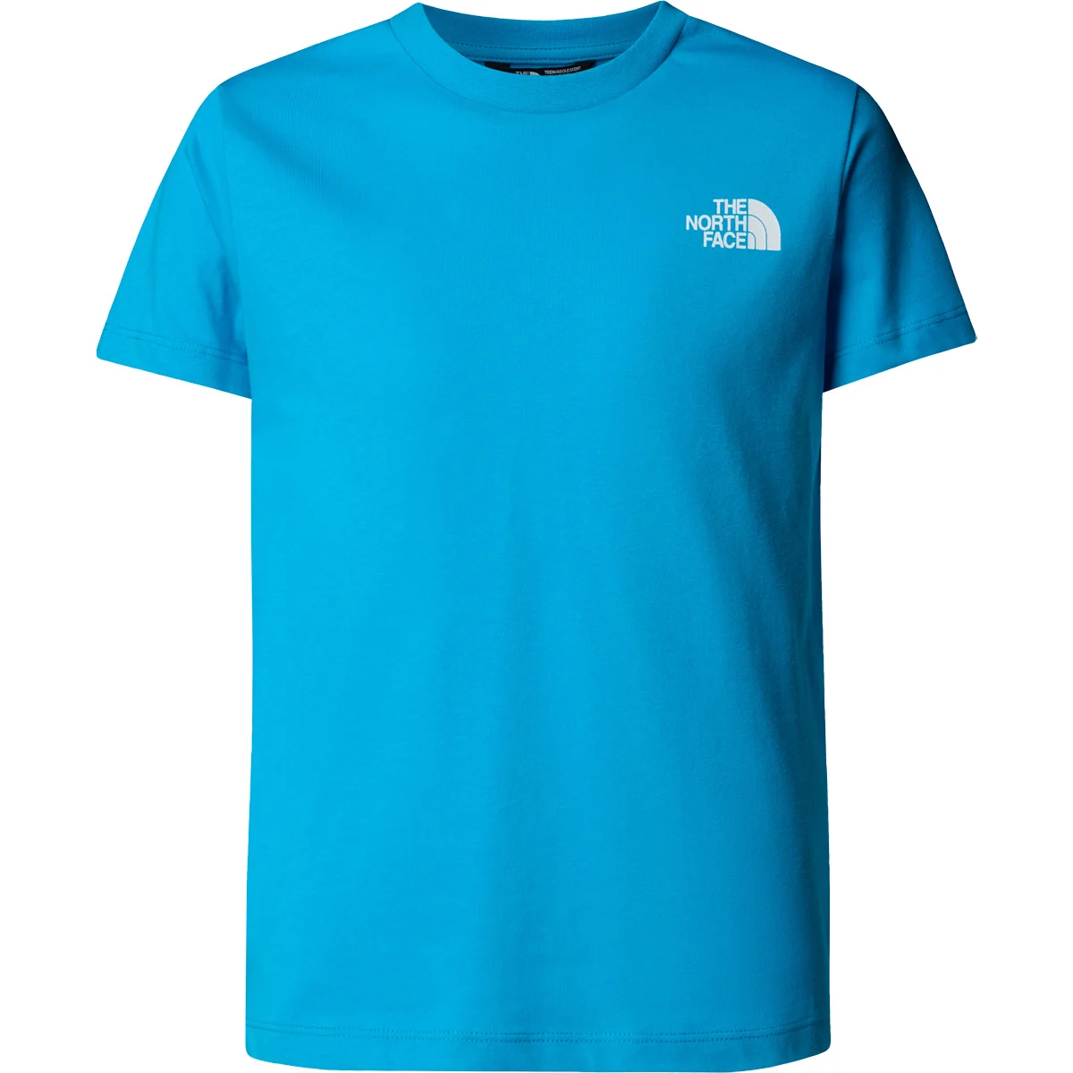 THE NORTH FACE TEEN BOX NSE REGULAR SS TEE MERIDIAN BLUE/D  - T-shirt