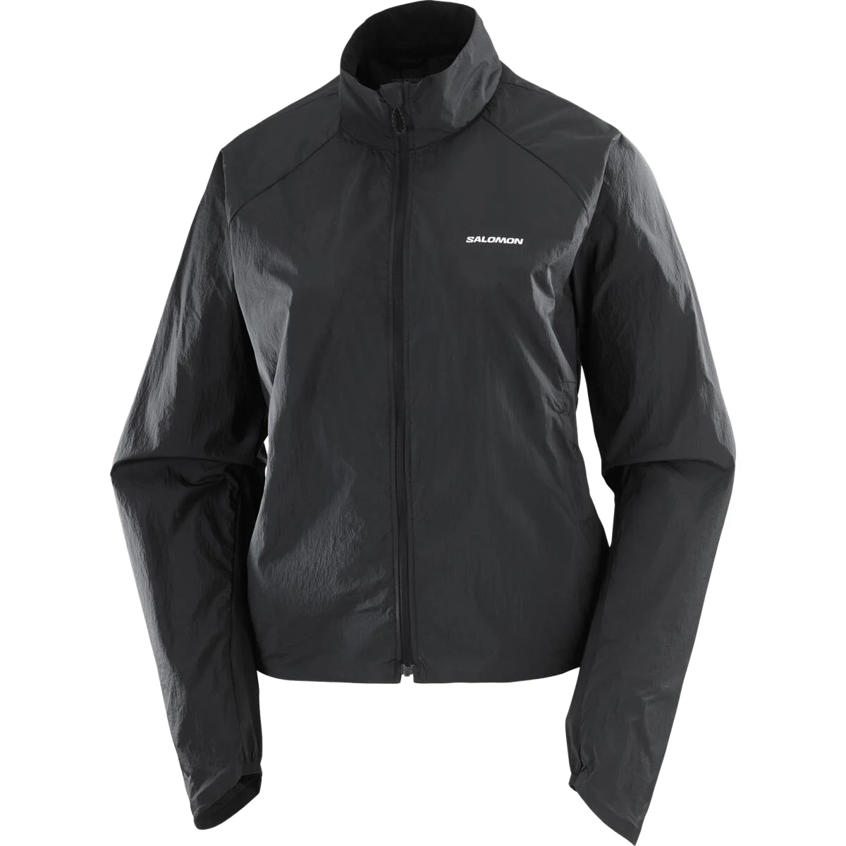 SALOMON SHKOUT FLY JACKET W DEEP BLACK  - Trail running jacket