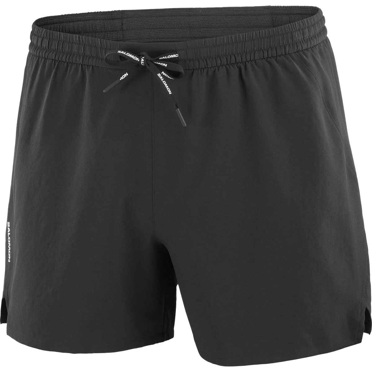 SALOMON SHKOUT EASY SHORTS 5" DEEP BLACK  - Trail running shorts