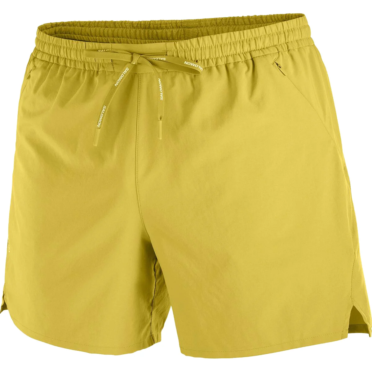 SALOMON SHKOUT CORE 5" SHORTS BRILLANT OLIVE  - Trail running shorts