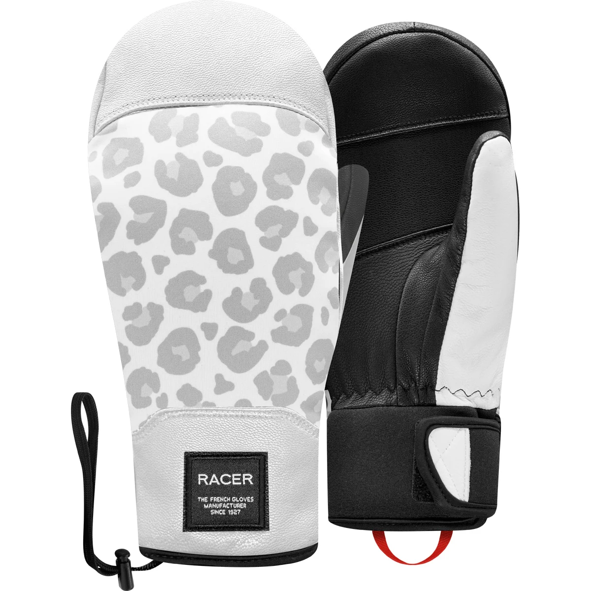 RACER AFM PRO MODEL 5 WHITE  - Ski mittens