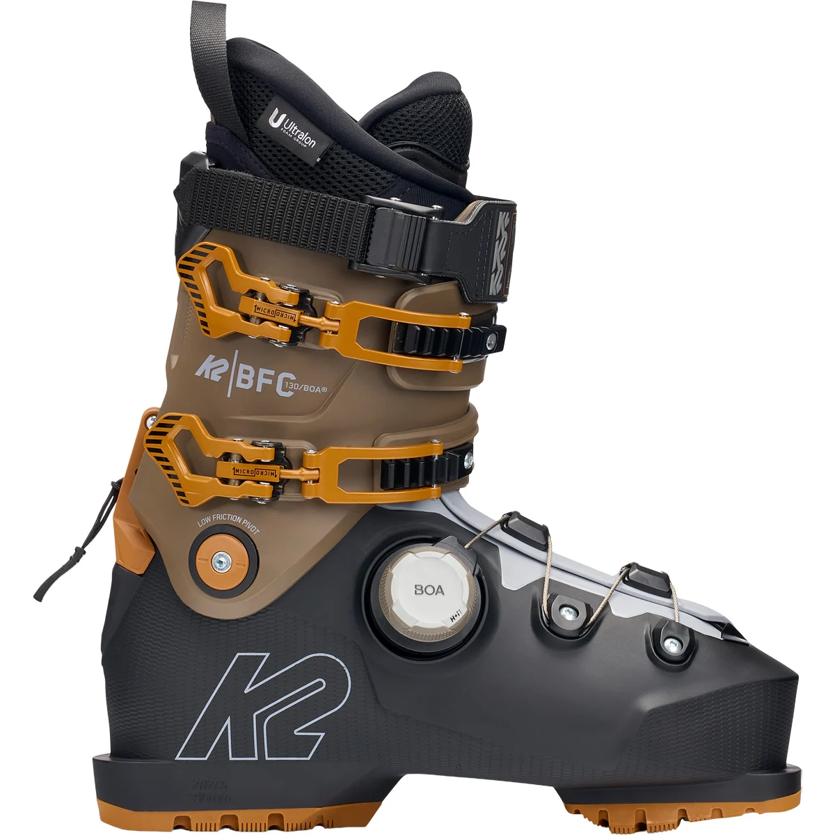 K2 BFC 130 BOA BROWN/BLACK  - Alpine ski boots