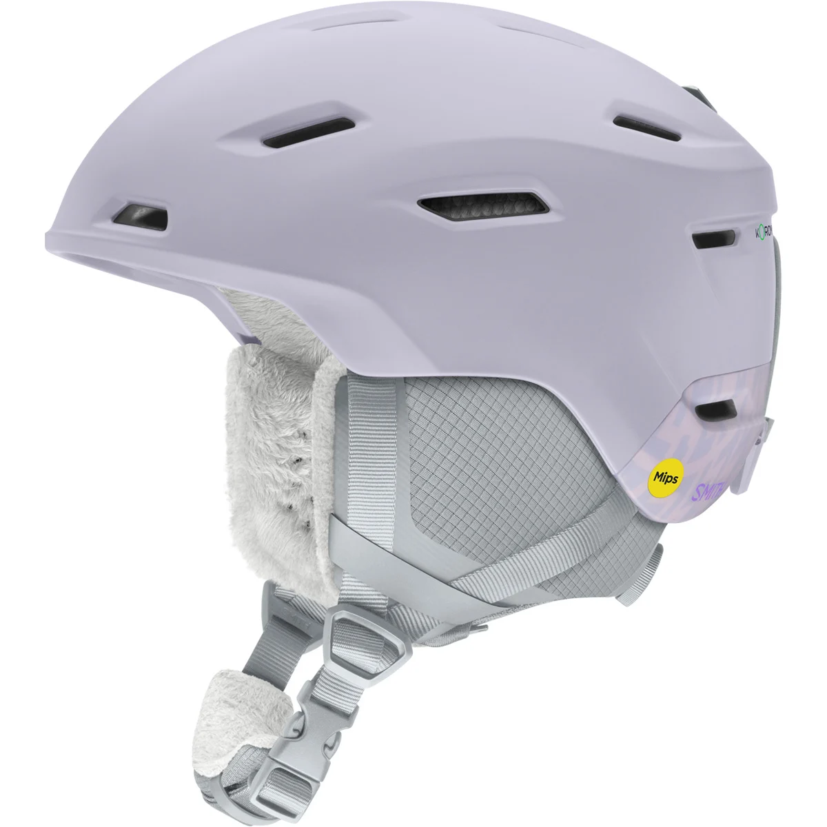 SMITH DESCEND MIPS MATTE LUNAR FOG SPIRES  - Ski helmet