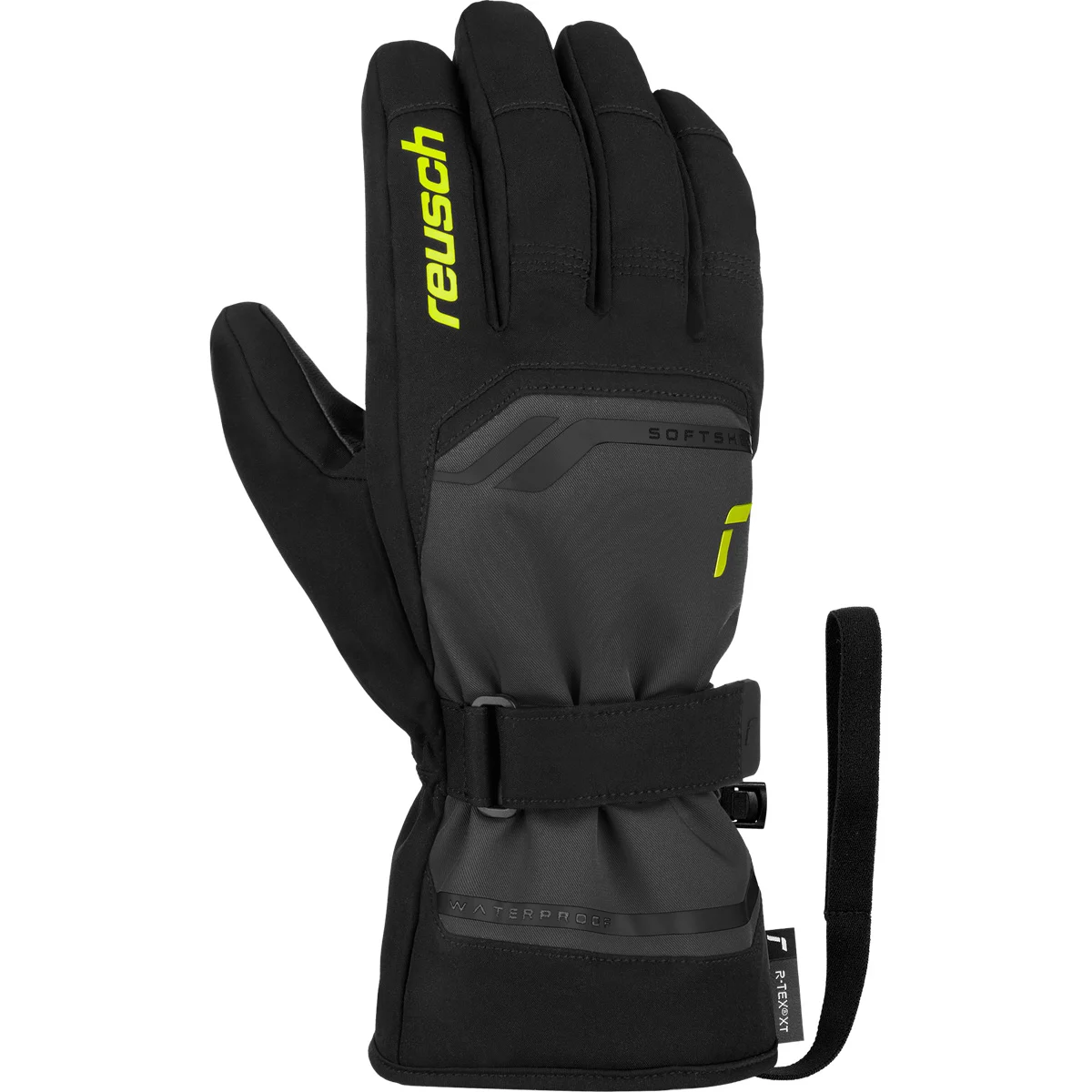 REUSCH PRIMUS R-TEX XT TURBULENCE / SAFETY YELLOW  - Ski gloves