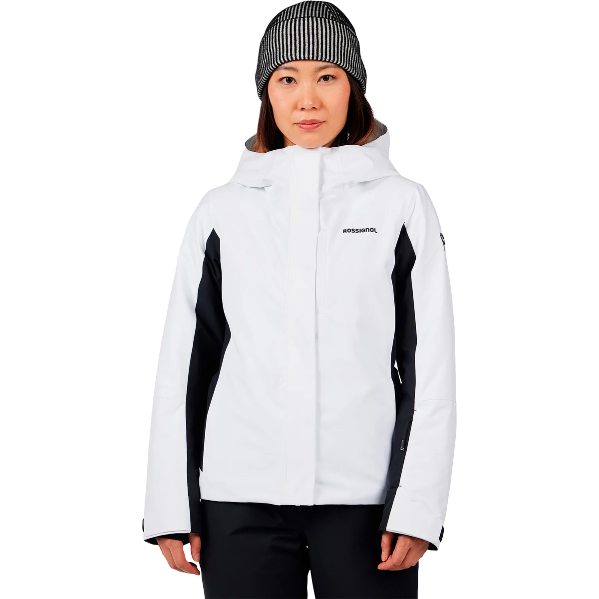 ROSSIGNOL VELIKA INSULATED JACKET W WHITE  - Ski jacket
