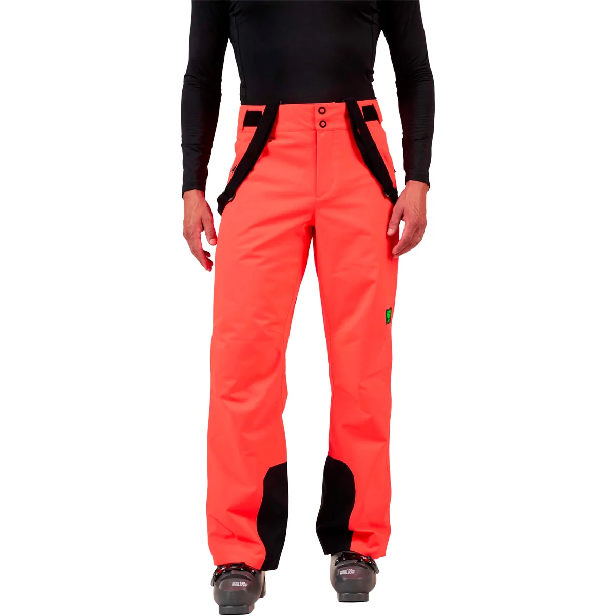 ROSSIGNOL HERO INSULATED SKI NEON RED  - Ski trousers