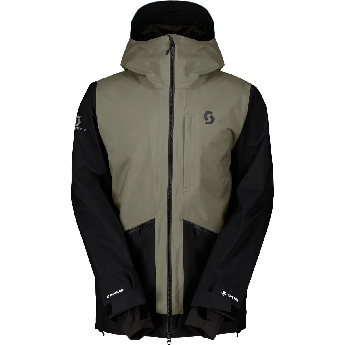 SCOTT JACKET VERTIC GORE-TEX 2L PL DUST GREY/BLACK  - Ski jacket