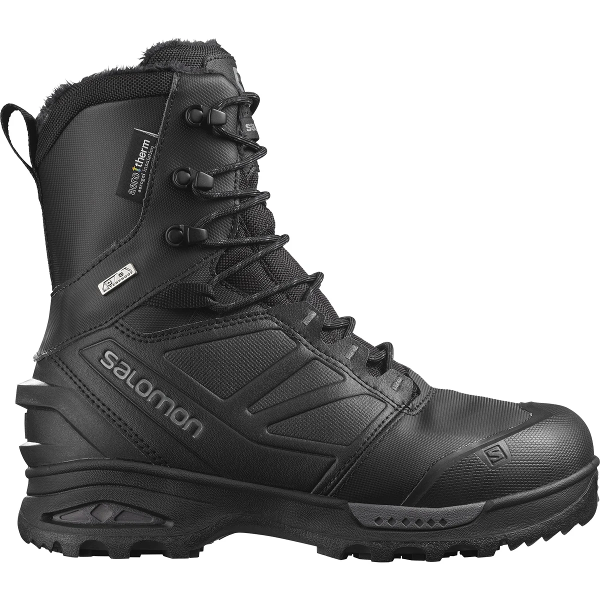 SALOMON TOUNDRA PRO CSWP BLACK/BLACK/MGNT  - Winter boot