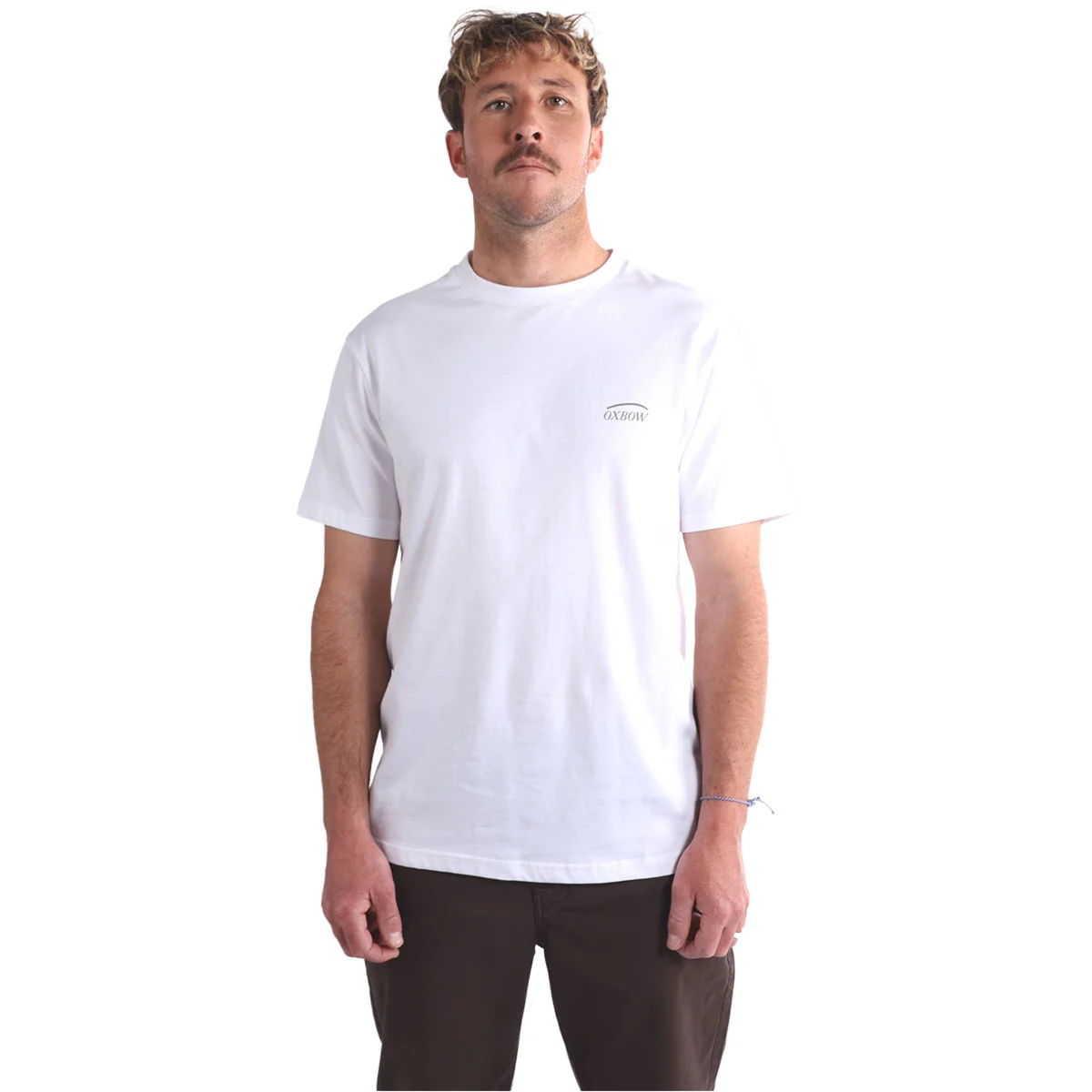 OXBOW FLORAL WHITE  - T-shirt