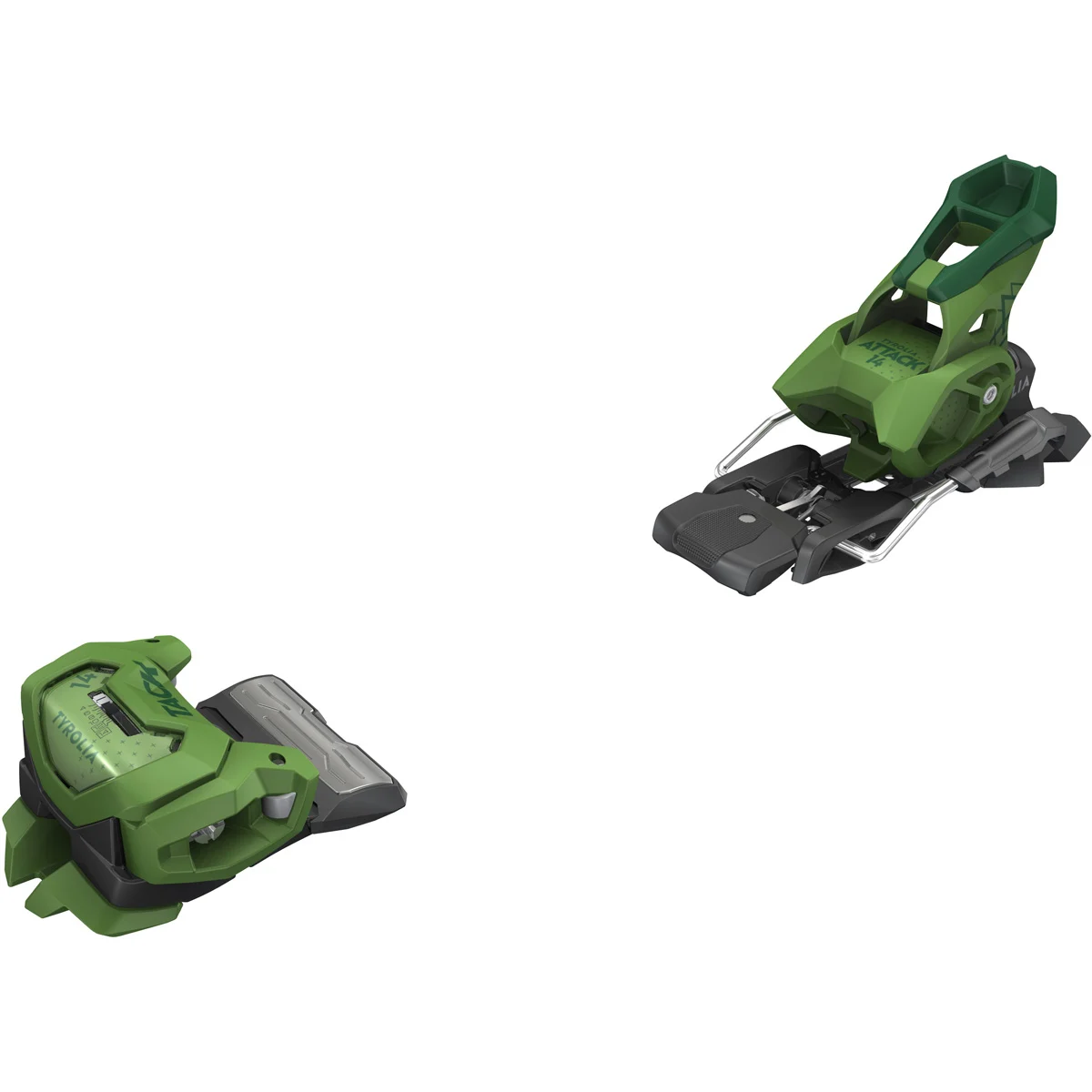 TYROLIA ATTACK 14 GW GREEN  - Alpine ski bindings