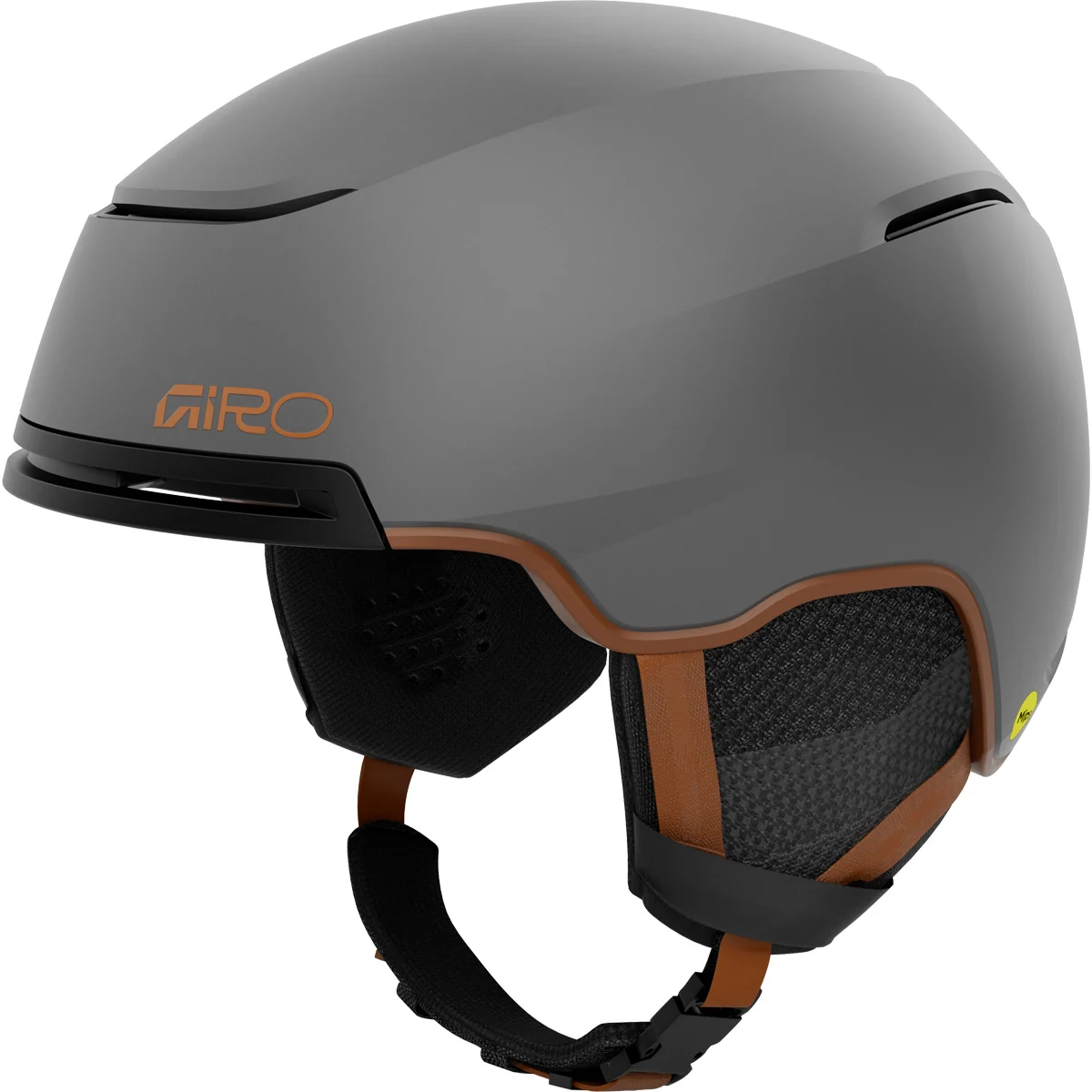 GIRO JACKSON MIPS MATTE METALLIC COAL/TAN  - Ski helmet