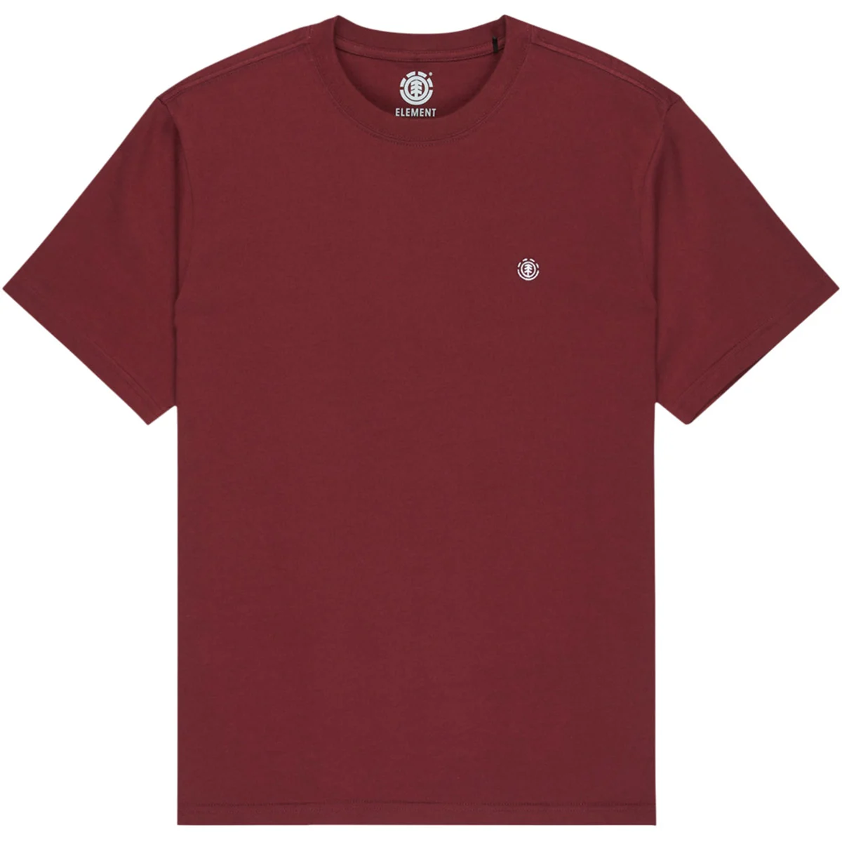 ELEMENT ICON EMBROIDERY ZINFANDEL  - T-shirt