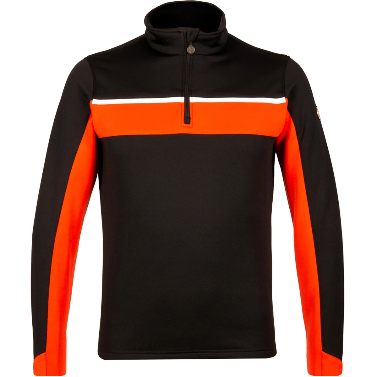 DUVILLARD MAEL 2 WIRST LAYER BLACK  - Fleece sweatshirt