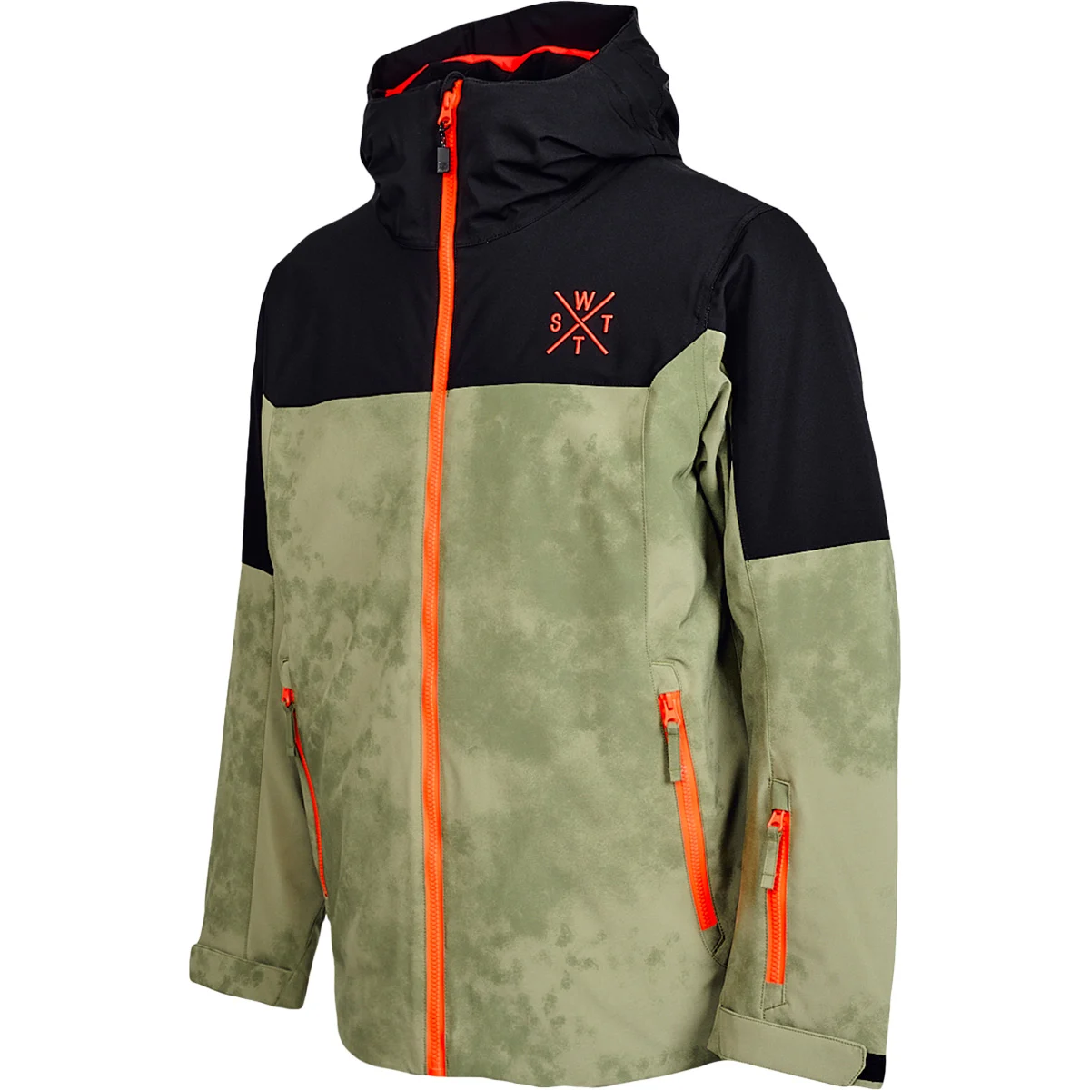 WATTS 2XGAMMA JR ACID WASH OLIVE  - Ski jacket