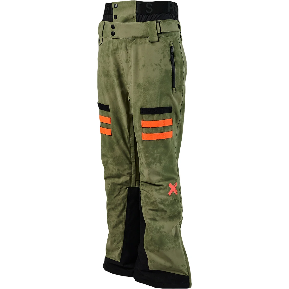 WATTS 1XRODEO ACID WASH OLIVE  - Ski trousers