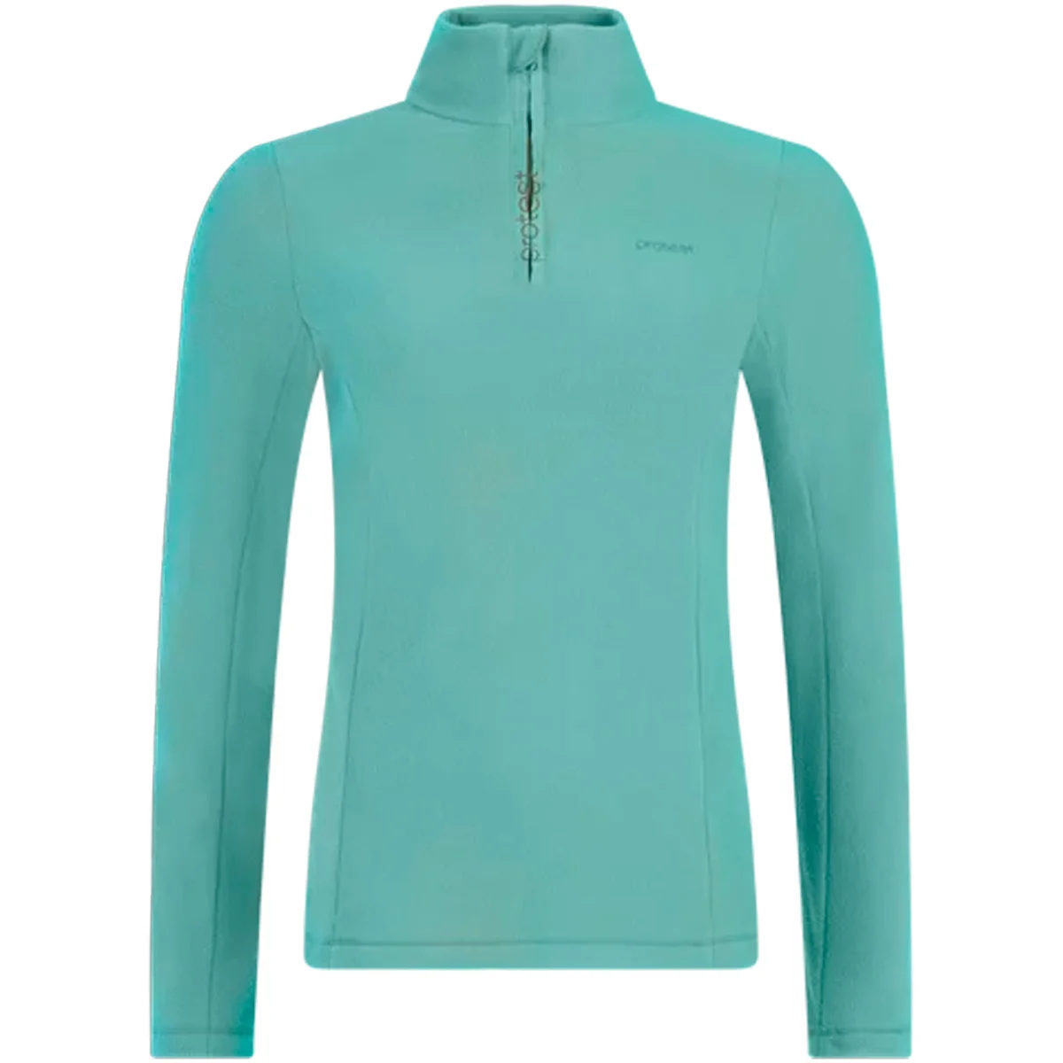 PROTEST REMUTEZ 1/4 ZIP ACTIVE TOP W GLACIAL BLUE  - Fleece sweatshirt