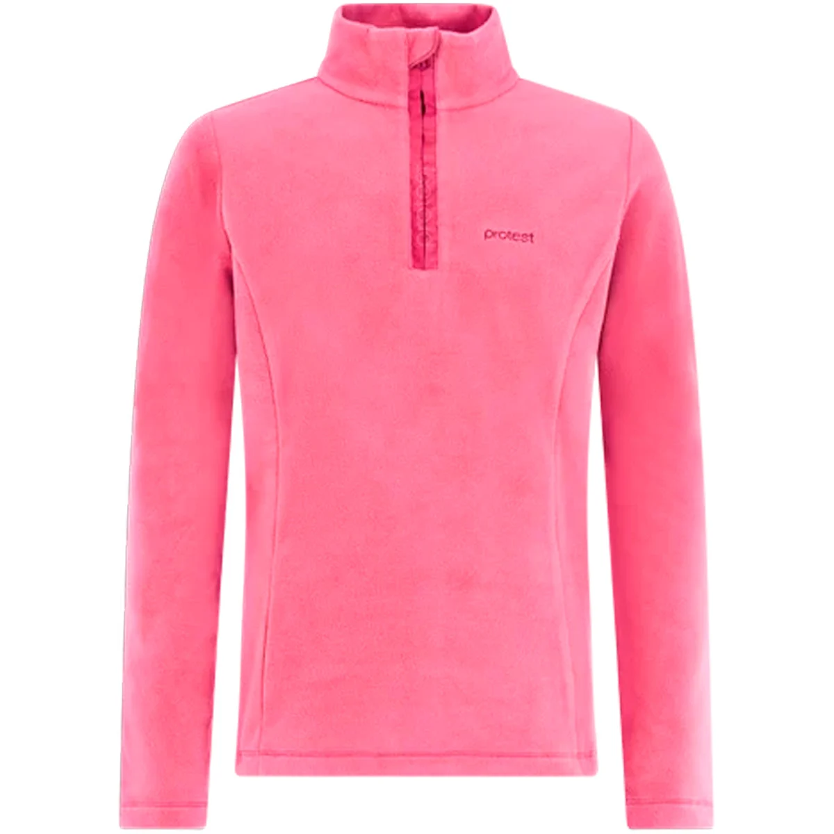PROTEST REMUTEY JR 1/4 ZIP ACTIVE TOP FOXY PINK  - Fleece sweatshirt