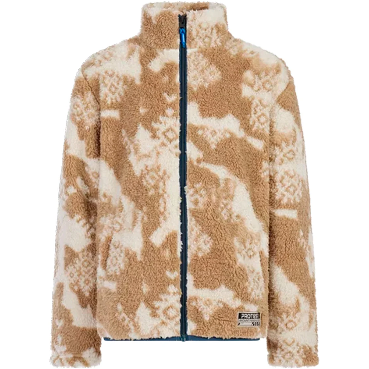 PROTEST MALTON JR FULLZIPTOP BAMBOO BEIGE  - Fleece