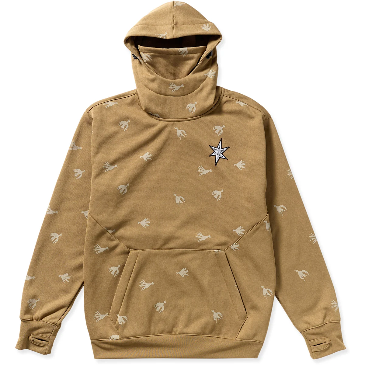 VOLCOM HYDRO RIDING HOODIE BRONZE  - Fleece jacket