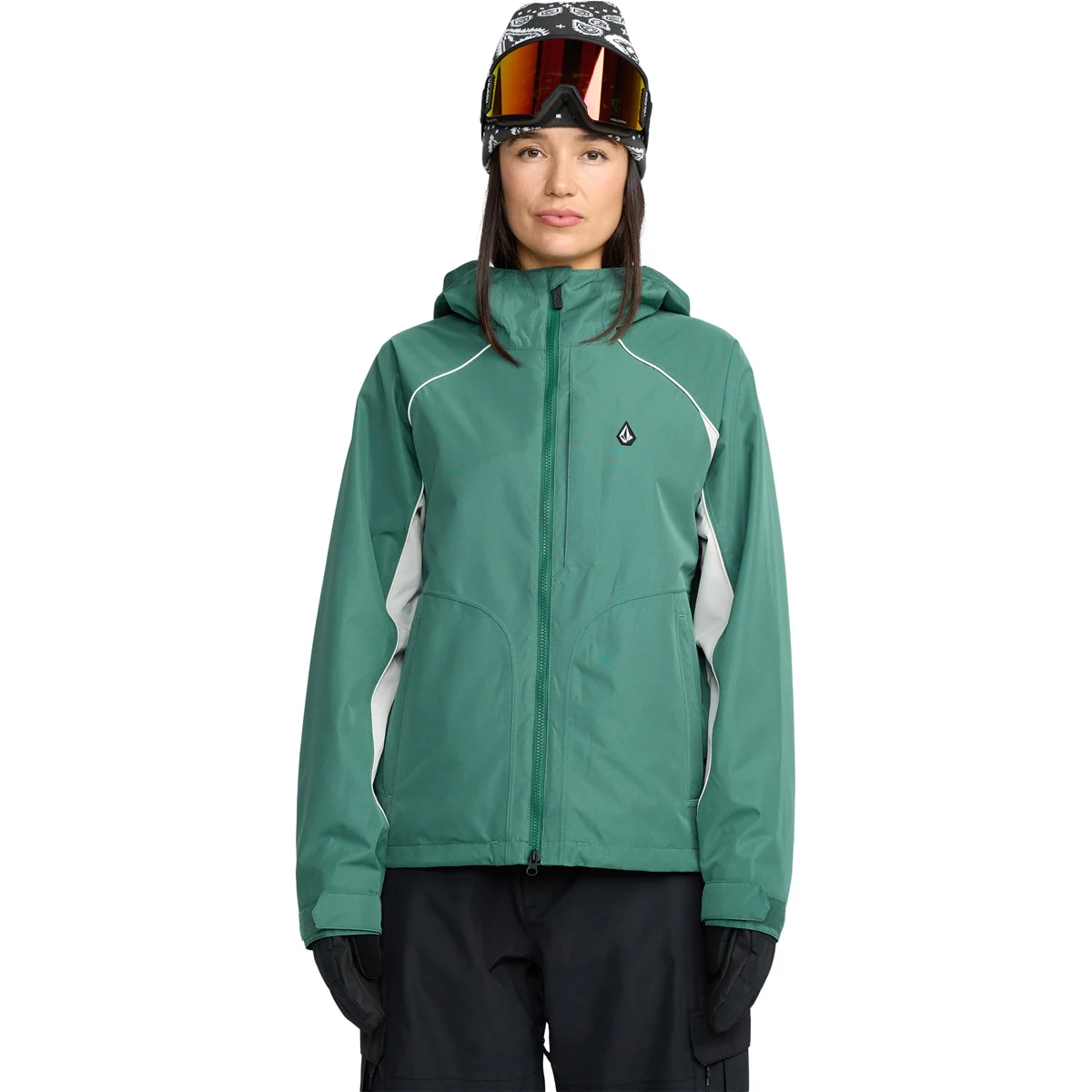 VOLCOM STONE SMOKESHOW 20K JACKET W SPRUCE GREEN  - Snowboard jacket