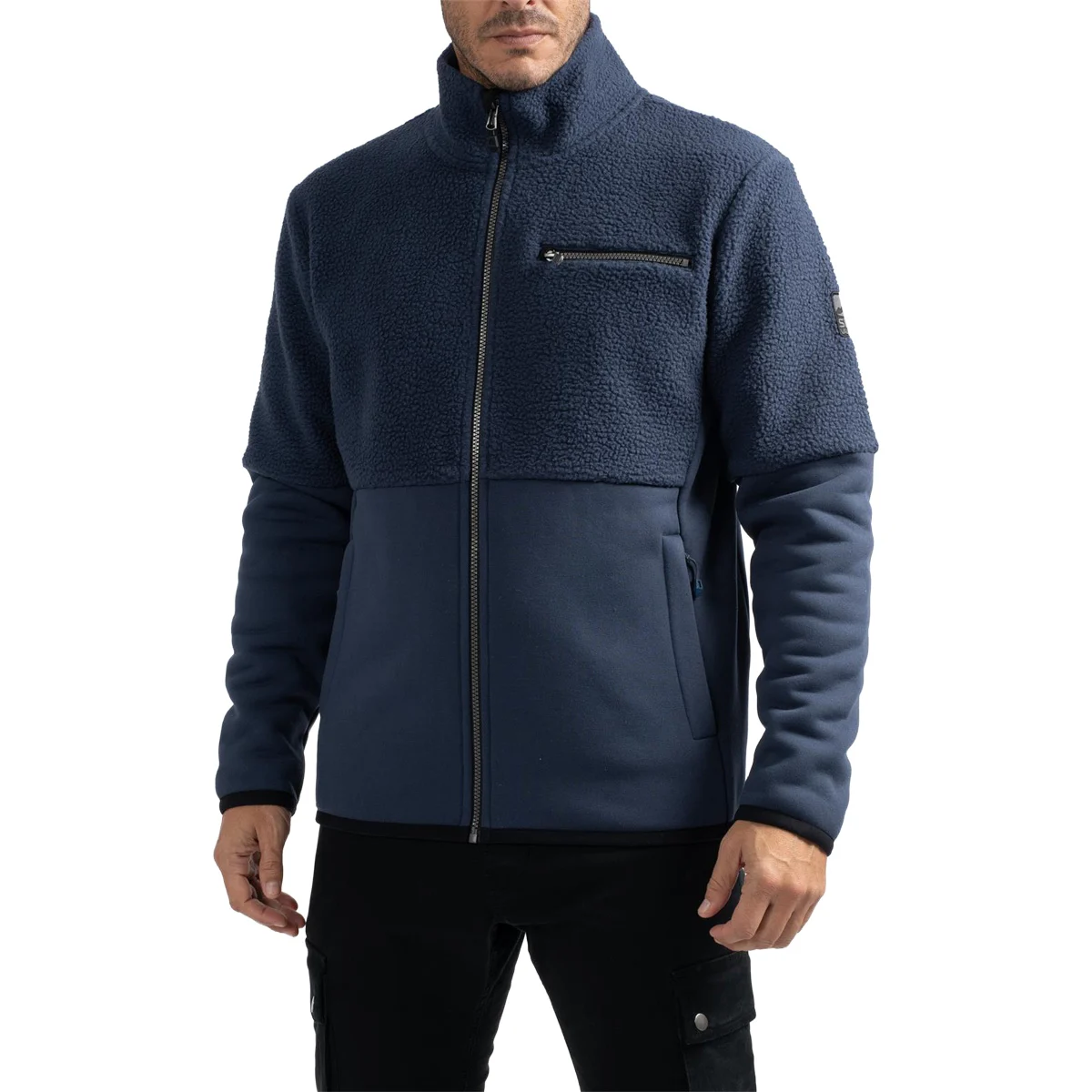 SUN VALLEY LASHER INDIGO SOMBRE  - Fleece