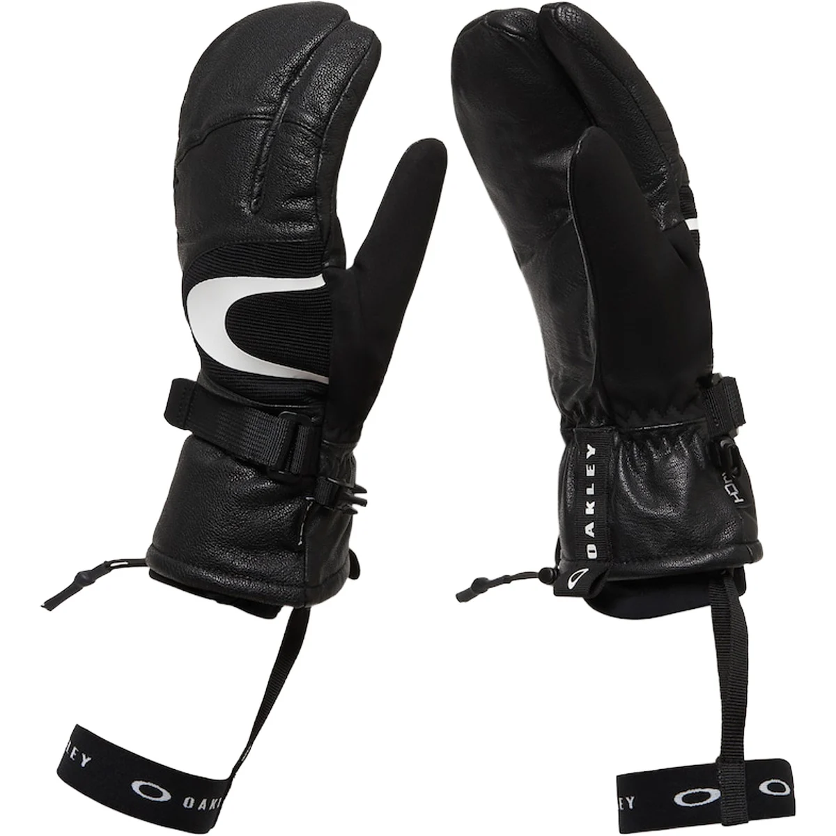 OAKLEY TIMBERLINE 3-FINGER BLACKOUT  - Ski gloves